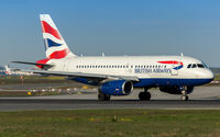 G-EUPM @ EDDF - line up for departure via RW18W - by Friedrich Becker