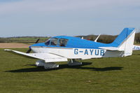 G-AYUB @ X3CX - Parked at Northrepps. - by Graham Reeve