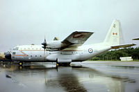 130316 @ EGVI - Lockheed CC-130E Hercules [4075] (Canadian Armed Forces) RAF Greenham Common~G 24/06/1979. Taken during a rainstorm . From a slide. - by Ray Barber