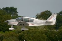 F-GIKE @ LFRB - Robin DR-400-140B Major, On final rwy 25L, Brest-Bretagne airport (LFRB-BES) - by Yves-Q
