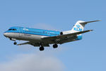 PH-WXD @ EGNT - Fokker 70, Newcastle Airport, May 2007. - by Malcolm Clarke