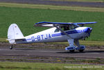 G-BTJA @ EGCV - at Sleap - by Chris Hall