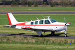 N715BC @ EGCV - at Sleap - by Chris Hall