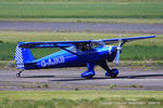 G-AJKB @ EGCV - at Sleap - by Chris Hall