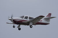 2-AKOP @ EGJB - Departing Guernsey on a grey, wet day - by alanh