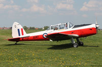 G-DHCC @ EBMO - Bronco display pilot Tony De Bruyn with the Chipmunk as participant of the precision landings at Moorsele. - by Raymond De Clercq