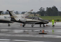 N853TC @ KAPC - 2008 Eclipse Aviation EA500 in from sunny KABQ - welcome to a rainy spring morning @ Napa County Airport, CA - by Steve Nation