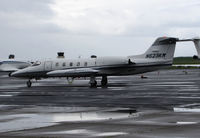 N623KM @ KAPC - Quarry Lane LLC (Chatsworth, CA) 1980 Gates Learjet 35A  arriving from KSJC @ a rainy Napa County Airport, CA - by Steve Nation