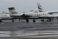N623KM @ KAPC - Quarry Lane LLC (Chatsworth, CA) 1980 Gates Learjet 35A in from KSJC @ a rainy Napa County Airport, CA - by Steve Nation