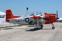 N28XC @ LAL - T-28C Trojan