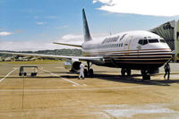 G-BHWF - Boeing 737-204 [22365] (Britannia Airways/Air New Zealand) (Place & Date @ 1987 Unknown)~ZK - by Ray Barber