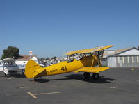 N69765 @ SZP - 1941 Boeing Stearman A75N1 as Navy N2S1, Continental W670 220 Hp radial - by Doug Robertson