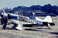 G-BADW @ EGTH - Aerotek S-2A Special [2035] Old Warden~G 09/07/1978. From a slide. - by Ray Barber