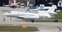 N66DD @ FLL - Falcon 7X