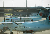 C-GABP @ CYVR - At domestic, loading up. - by Remi Farvacque