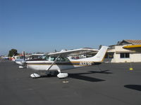 N3376E @ SZP - 1982 Cessna 182R SKYLANE, Continental O-470-U 230 Hp - by Doug Robertson