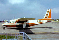 G-BESX @ EGLK - Britten-Norman BN-2A-26 Islander [2007] Blackbushe~G 23/04/1978. From a slide.