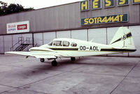 OO-AOL @ EBAW - Piper PA-23-160 Apache [23-1640] (Sotramat S.A.) Antwerp~OO 14/06/1980.  From a slide. - by Ray Barber