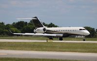 N91FX @ ORL - Global Express - by Florida Metal