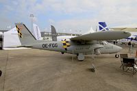 OE-FGG @ LFPB - Vulcanair P-68R, Static display, Paris-Le Bourget airport (LFPB-LBG) Air show 2015 - by Yves-Q