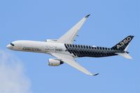F-WWCF @ LFPB - Airbus A350-941, On display, Paris-Le Bourget (LFPB-LBG) Air show 2015 - by Yves-Q