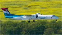 LX-LGE @ EDDR - De Havilland Canada DHC-8-402Q - by Jerzy Maciaszek