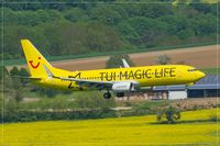 D-ATUG @ EDDR - Boeing 737-8K5, - by Jerzy Maciaszek