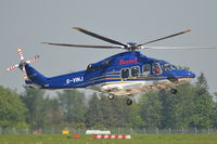 G-VINJ @ EGSH - Landing at Norwich. - by Graham Reeve