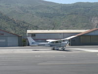 N66168 @ SZP - 1983 Cessna 172P SKYHAWK, Lycoming O-320-D2J 160 Hp, takeoff roll Rwy 22 - by Doug Robertson