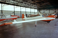 D-KIPA @ EDLN - Scheibe SF-25C Falke 1700 [44111] Dusseldorf-Monchengladbach~D 24/04/1980. From a slide. - by Ray Barber