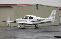 N526S @ KCDW - Caught this sleek airplane snoozing on a lazy, rainy day. - by Daniel L. Berek