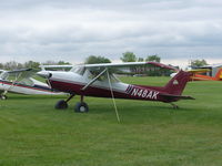 N48AK @ 40I - Cessna 150L Texas Taildragger - by Christian Maurer