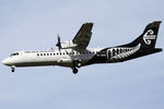ZK-MVE @ NZCH - NZ5045 from WLG  and returned there as NZ5334 - by Bill Mallinson