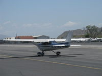 N704MZ @ SZP - 1976 Cessna 150M, Continental O-200 100 Hp, taxi back - by Doug Robertson
