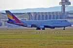 HL7418 @ EDDF - Taxiing in after arrival