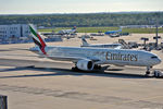 A6-ENP @ EDDF - Starting the engines after pushback