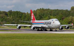 LX-SCV @ ELLX - line up prior departure from RW24 - by Friedrich Becker