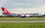 LX-VCC @ ELLX - departure via RW24 - by Friedrich Becker