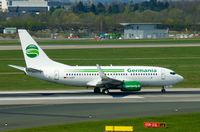 D-AGEP @ EDDL - Germania, is here speeding up on RWY 05R at Düsseldorf Int'l(EDDL) - by A. Gendorf