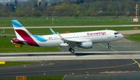 D-AEWD @ EDDL - Eurowings, is here landing at Düsseldorf Int'l(EDDL) - by A. Gendorf
