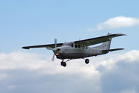 HB-CHJ @ LSZG - Landing rwy 07 Grenchen. HB-registered from 1996-04-23 until 2019-07-16 - by sparrow9