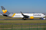 D-ABUS @ EDDF - On tow around to stand