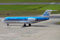 PH-JCT @ EGBB - Fokker F-70 [11537] (KLM cityhopper) Birmingham Int'l~G 26/09/2007 - by Ray Barber
