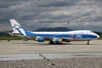 VQ-BHE @ LOWG - Air Bridge Cargo B747-400F @GRZ
