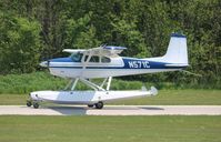 N571C @ C77 - Cessna 180A