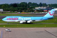F-HKIS @ EGBB - Boeing 747-422 [25380] (Corsair International) Birmingham Int'l~G 26/05/2007 - by Ray Barber