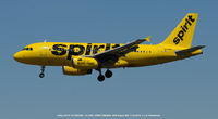 N534NK @ BWI - On final to 33L.