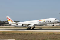 EC-MFA @ LMML - A340 EC-MFA Plus Ultra - by Raymond Zammit