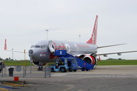 G-JZHH @ EGSH - On stand at Norwich. - by Graham Reeve