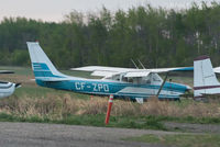 CF-ZPO @ CYXJ - Parked behind Cariboo North terminal - by Remi Farvacque